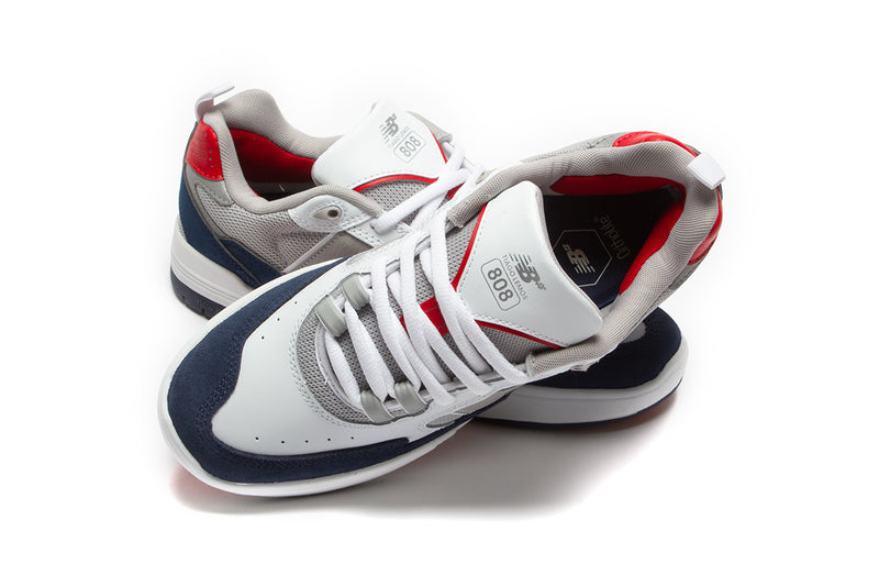 New Balance Numeric 808 White / Grey / Navy