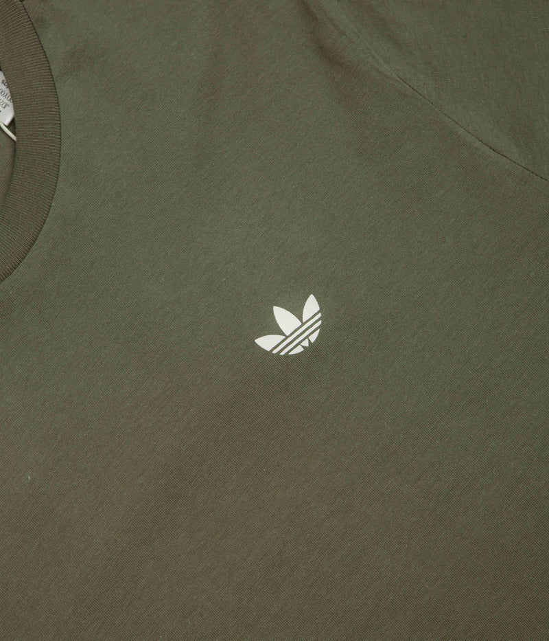 Adidas 4.0 Logo T-Shirt in Olive Strata