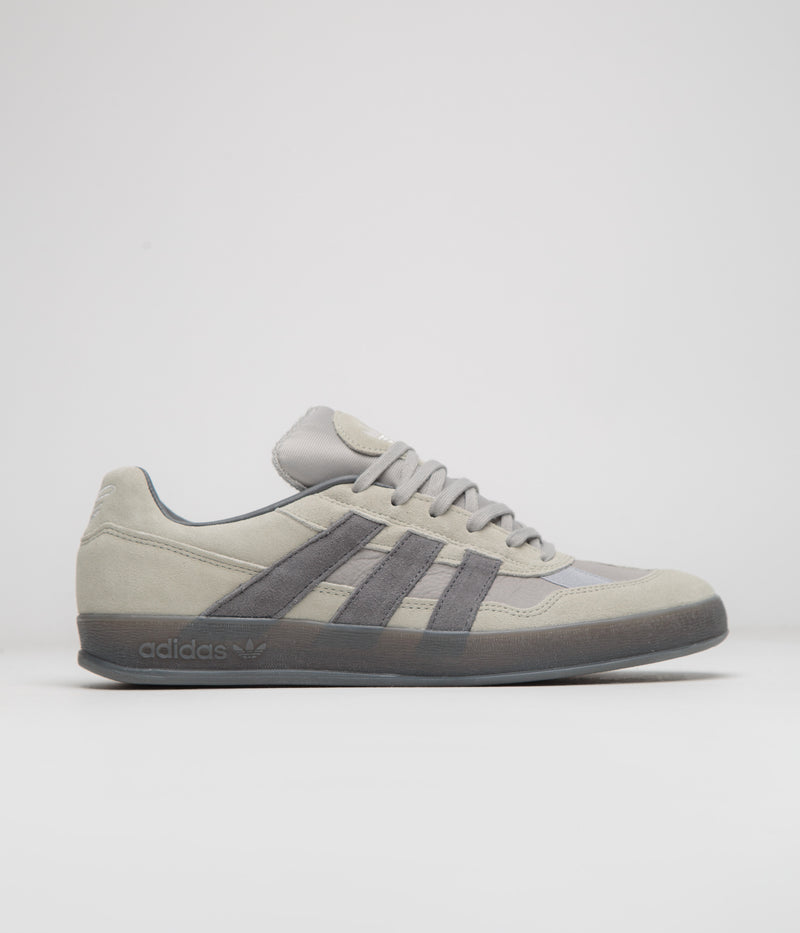 Adidas Aloha Super Shoes in Sesame and Granite / Light Granite
