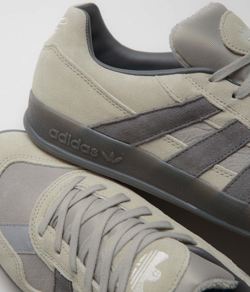 Adidas Aloha Super Shoes in Sesame and Granite / Light Granite