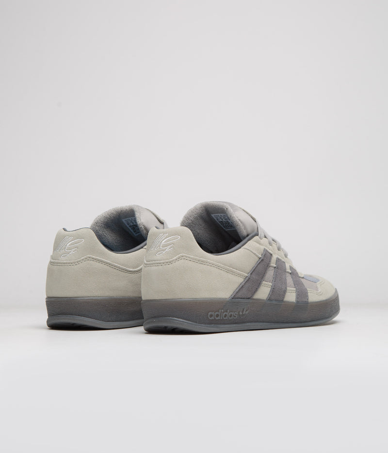 Adidas Aloha Super Shoes in Sesame and Granite / Light Granite