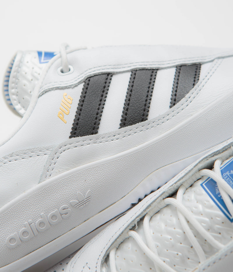 Adidas Puig Shoes in FTWR White and Core Black / Bluebird