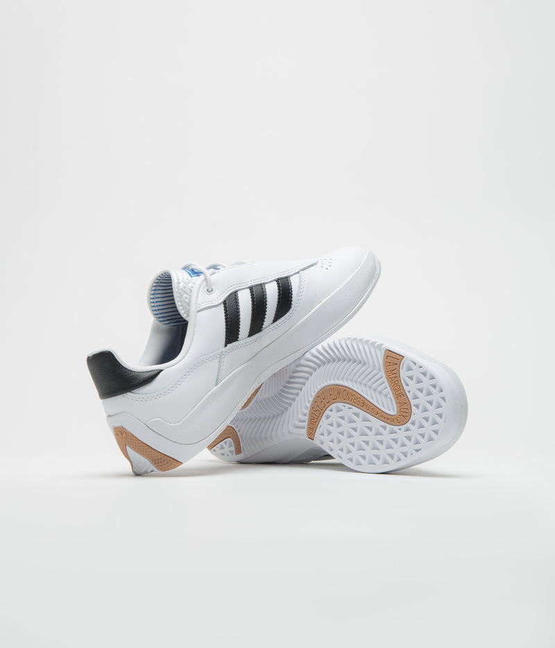 Adidas Puig Shoes in FTWR White and Core Black / Bluebird