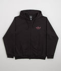 Adidas Shmangry Zip Hoodie in Black and Shadow Red