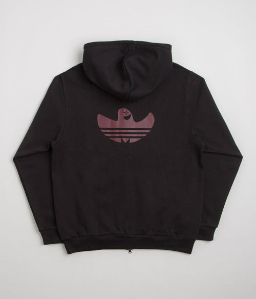 Adidas Shmangry Zip Hoodie in Black and Shadow Red