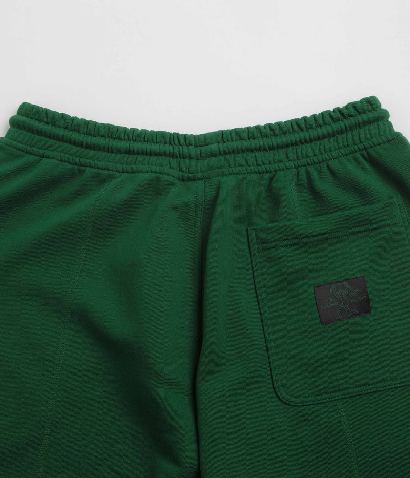 Adidas Shmoofoil Featherweight Shorts in Dark Green and Black