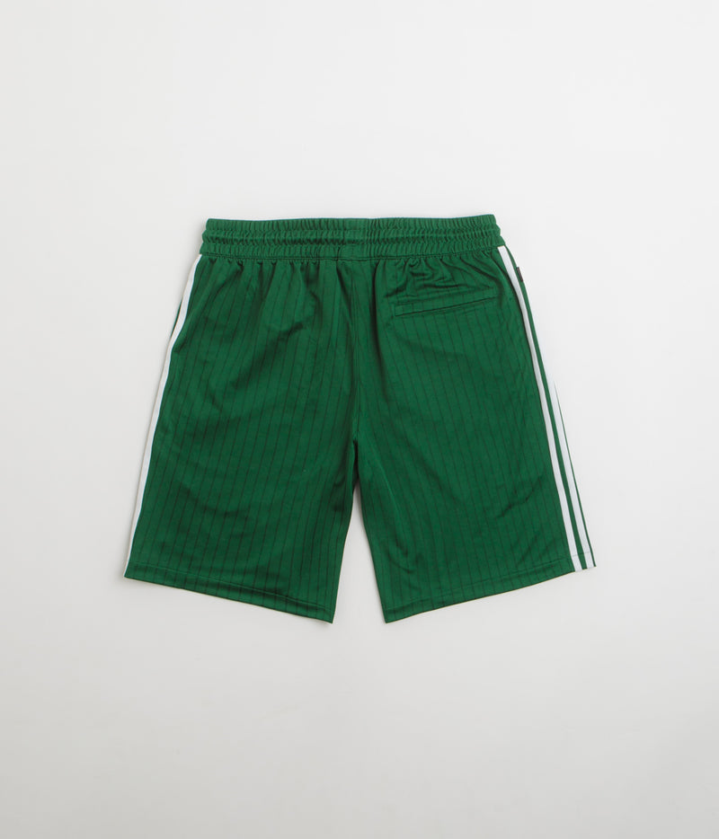 Adidas Skateboarding Classic Shorts in Dark Green and White