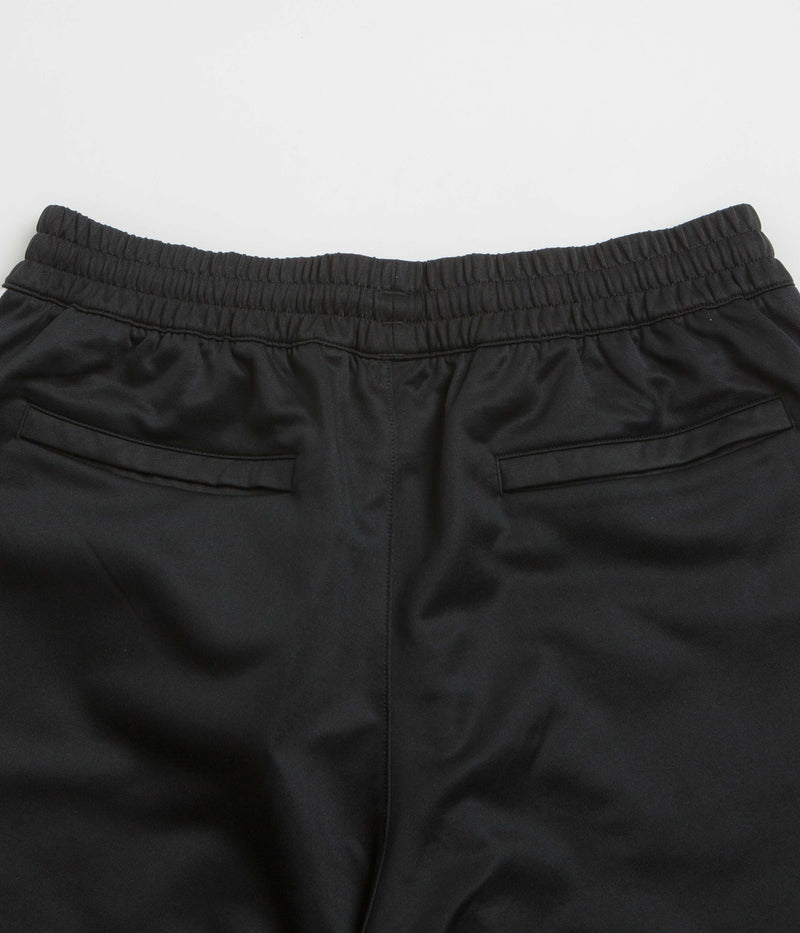 Adidas Skateboarding Football Shorts in Black and Dark Green / White