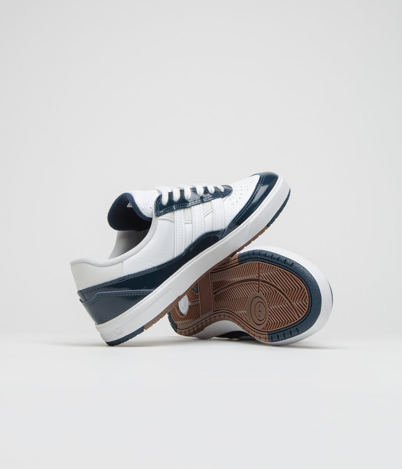 Adidas Tyshawn II Shoes in Collegiate Navy and FTWR White / Grey One