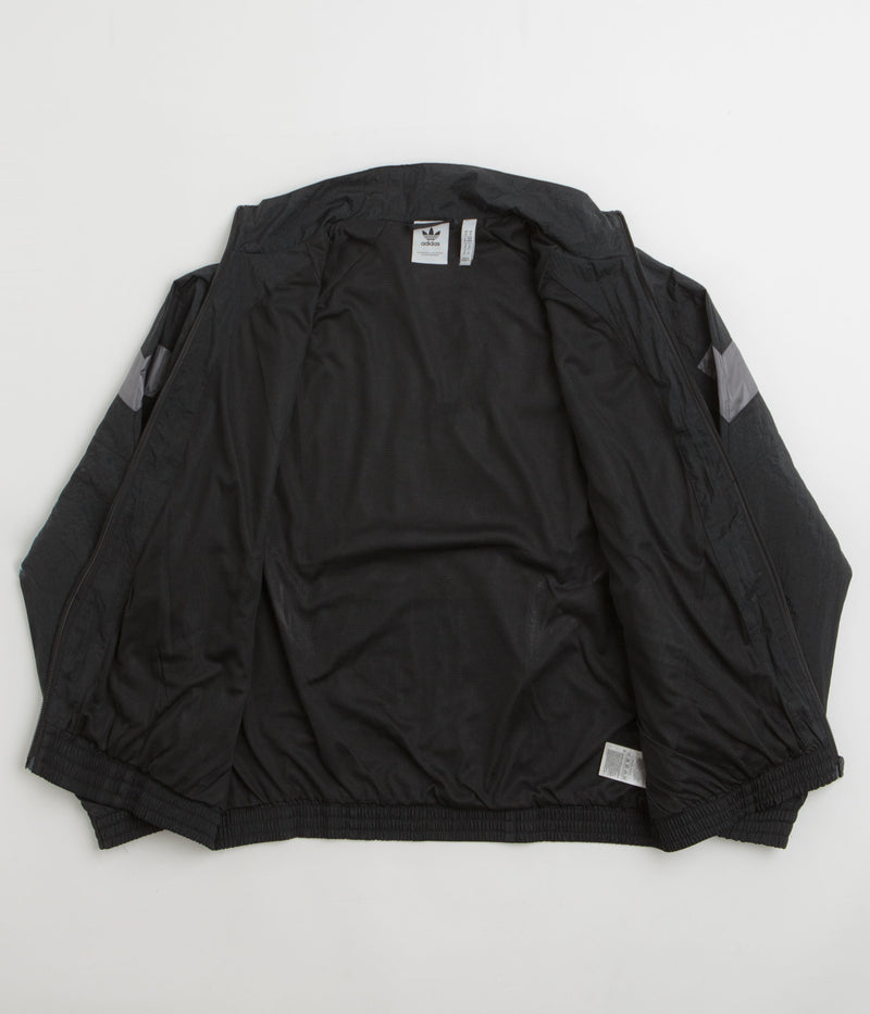 Adidas x Fucking Awesome Aloxe Track Jacket in Black and Granite