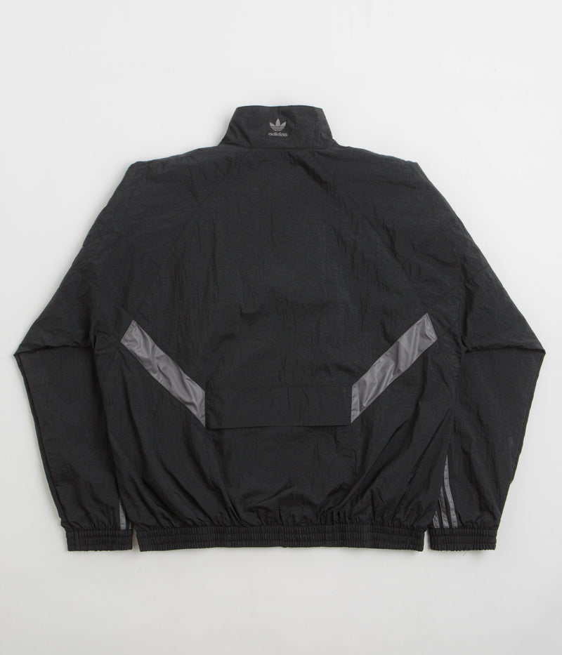 Adidas x Fucking Awesome Aloxe Track Jacket in Black and Granite