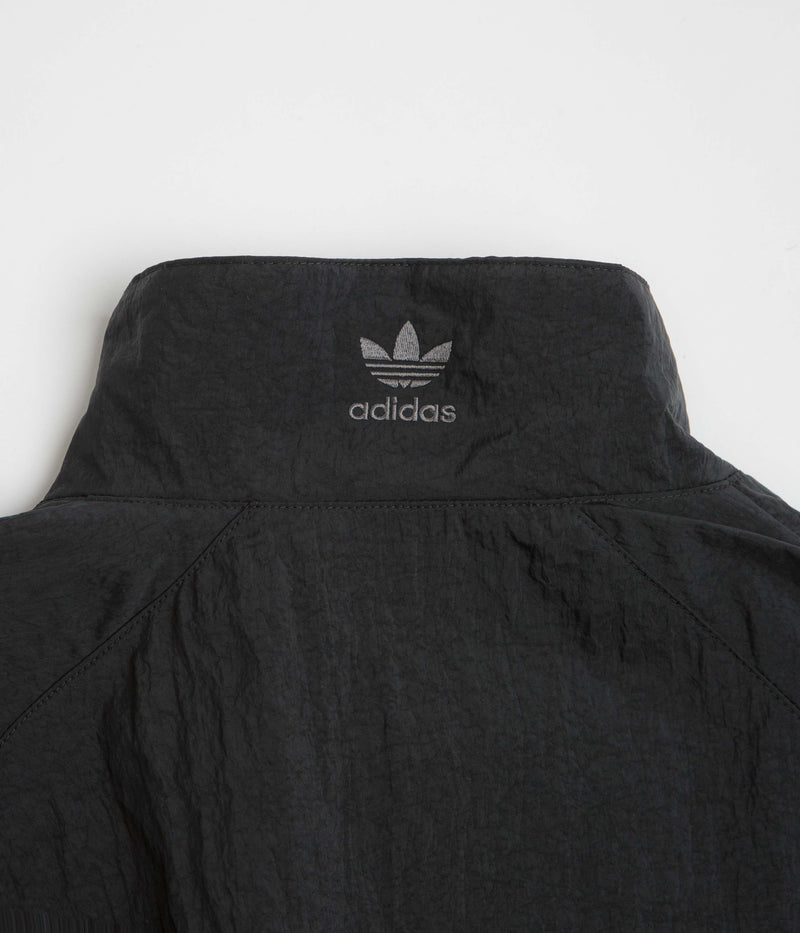 Adidas x Fucking Awesome Aloxe Track Jacket in Black and Granite