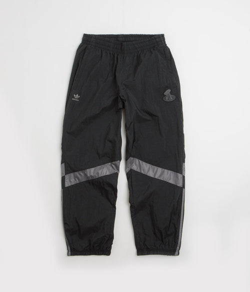 Adidas x Fucking Awesome Aloxe Track Pants in Black and Granite