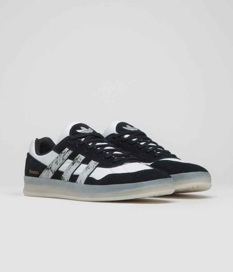 Adidas x Gustav Tonnenson Aloha Super Shoes in Core Black and Black / Chalk White