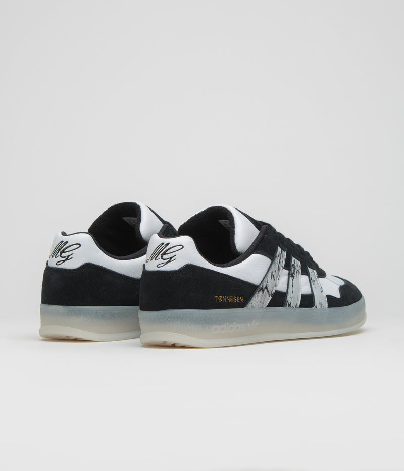 Adidas x Gustav Tonnenson Aloha Super Shoes in Core Black and Black / Chalk White