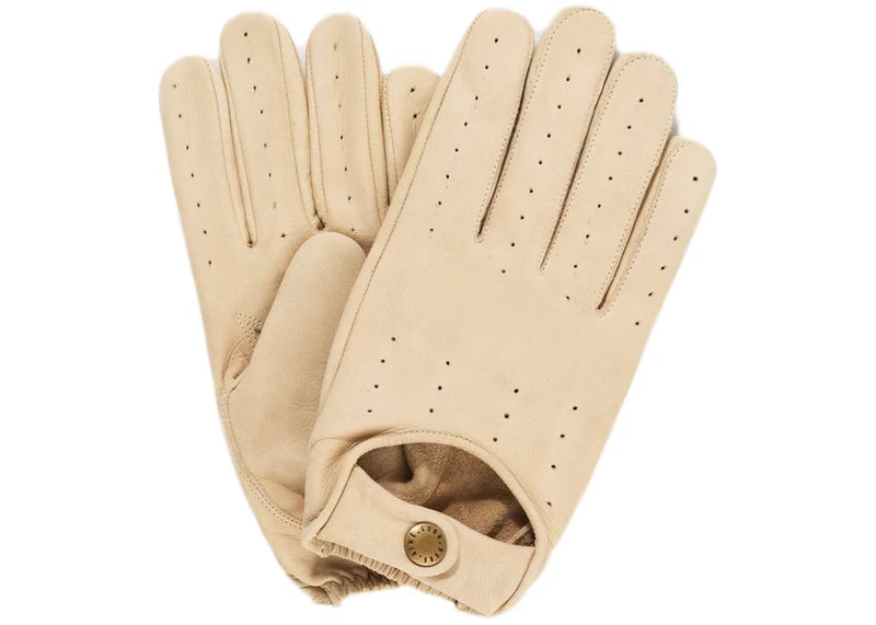 Aime Leon Dore x Porsche 911SC Leather Driving Gloves Khaki