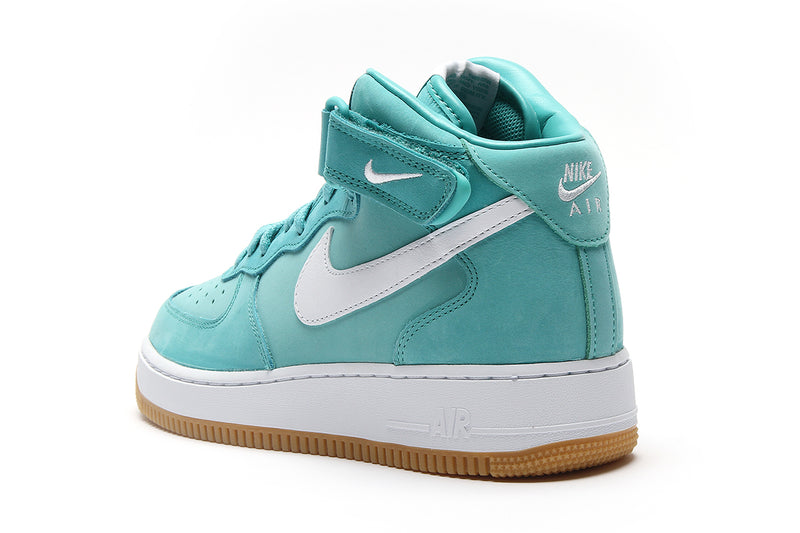 Nike Air Force 1 Mid Premium Washed Teal / White / Gum