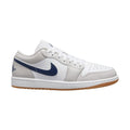 Air Jordan 1 Low 'Midnight Navy Blue Gray Neutral' Men's Shoes