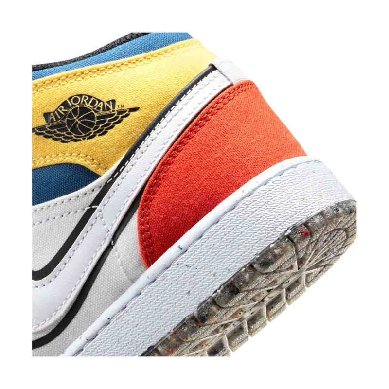 Air Jordan 1 Mid SE Big Kids' Shoes