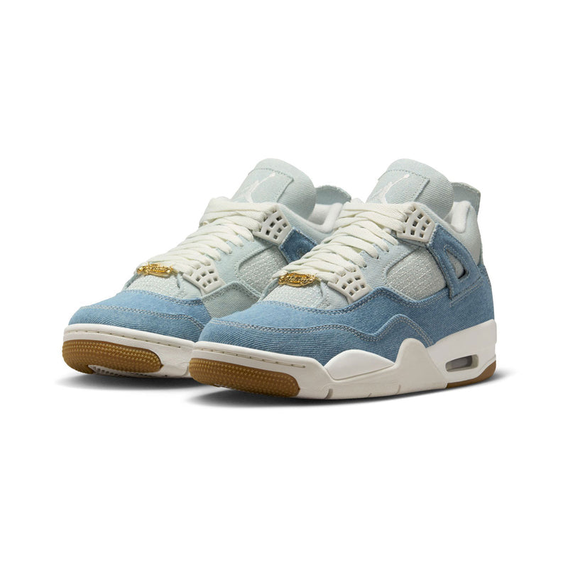 Air Jordan 4 Retro 'Denim Worn Blue' Women's Shoe