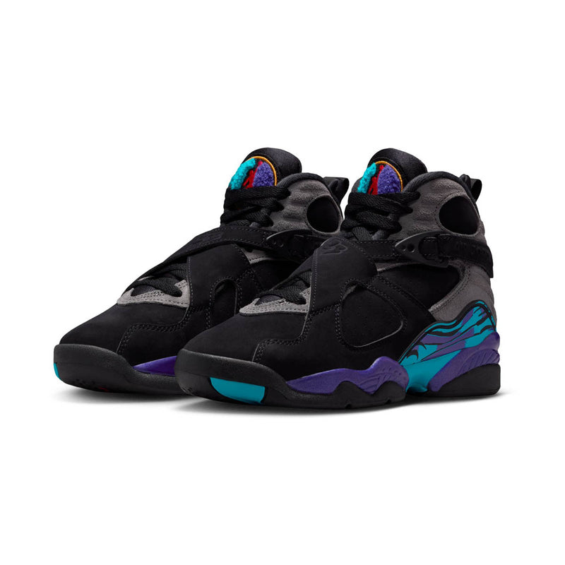 Air Jordan 8 Retro 'Aqua' Big Kids' Shoes