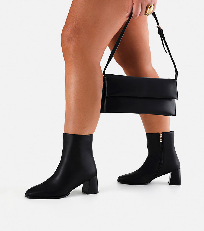 ALANIA CURVE - BLACK-Boots-Billini-Billini