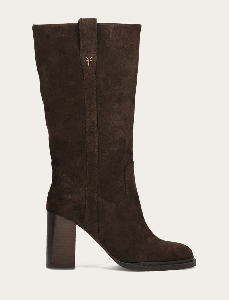 Alex Slouchy Mid - Dark Brown - Outside
