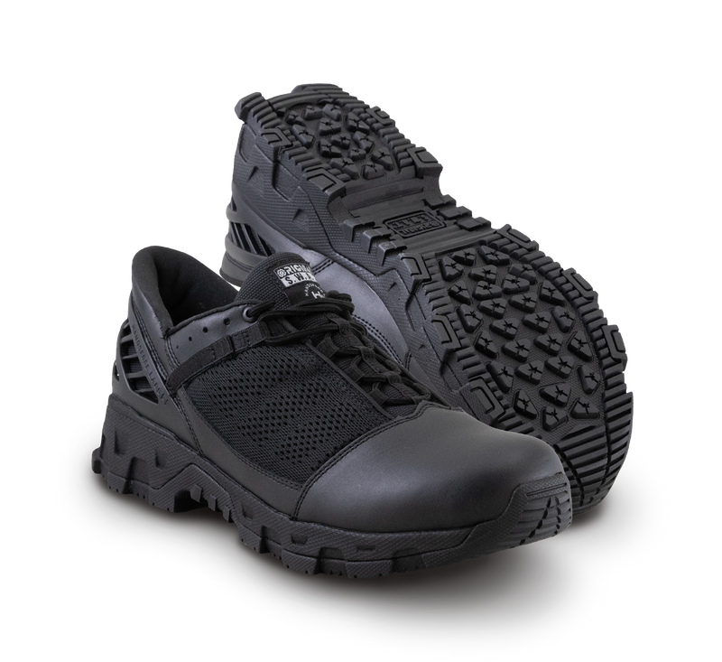 Photo of a pair of Original Swat® Alpha Freedom Hands Free 3 inch safety toe tactical boots