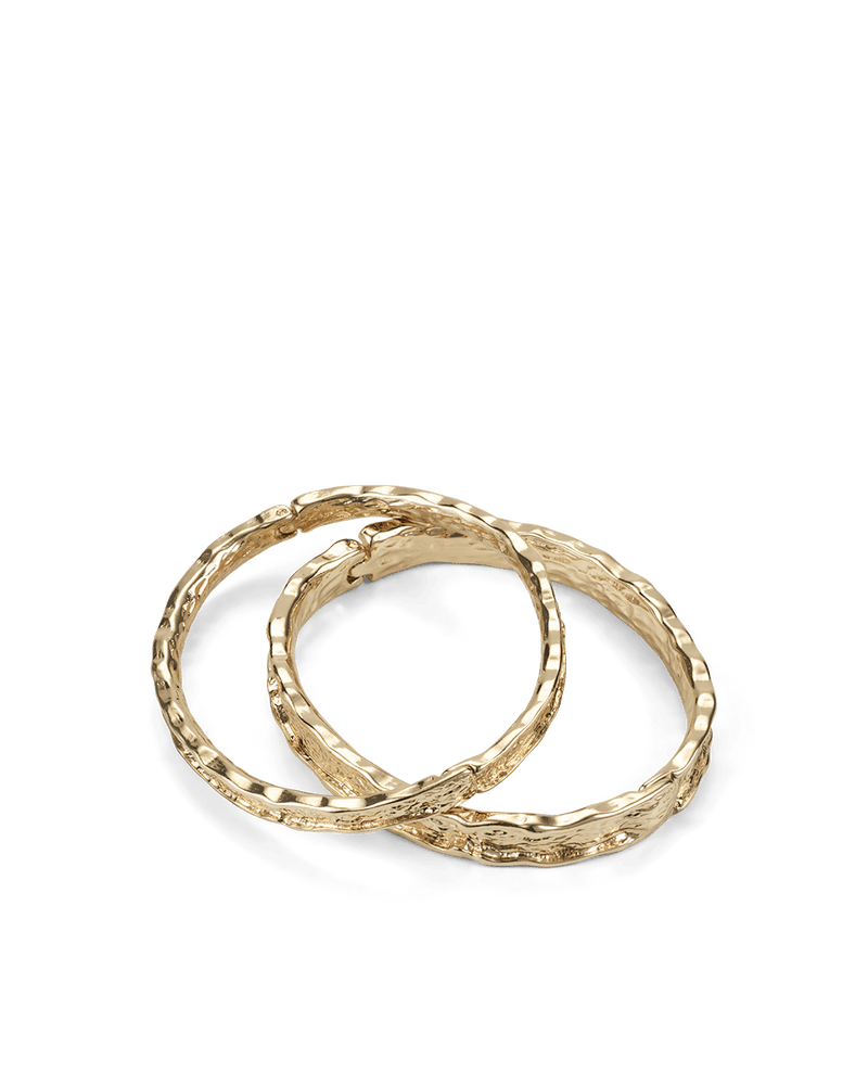 ANDRIANNA BANGLE 2 PACK - GOLD-JEWELLERY-Billini-Billini