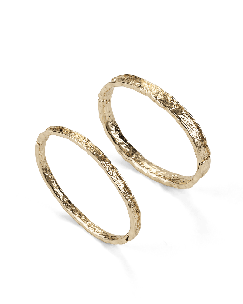 ANDRIANNA BANGLE 2 PACK - GOLD-JEWELLERY-Billini-Billini