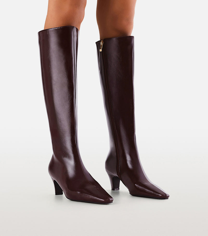 ANGIE - BERRY SHINE-Boots-Billini-Billini