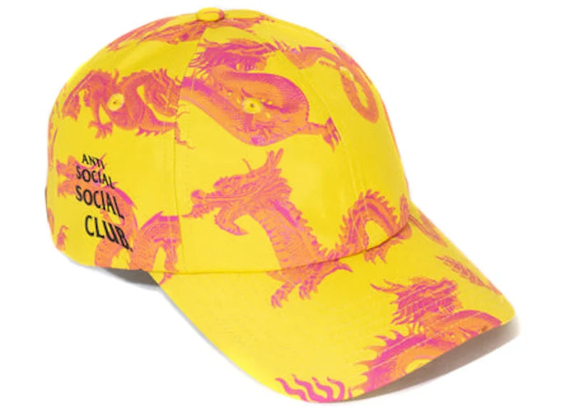 Anti Social Social Club 24k Cap Yellow