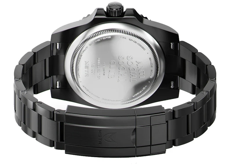 Anti Social Social Club 2Face Watch Black/Purple
