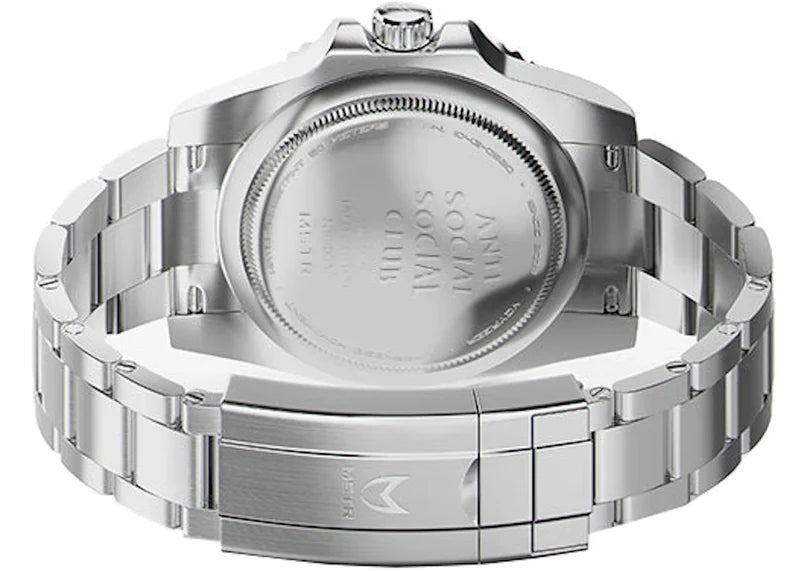 Anti Social Social Club 3Face Watch Silver/Pink