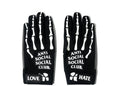Anti Social Social Club To The Bone Gloves Black