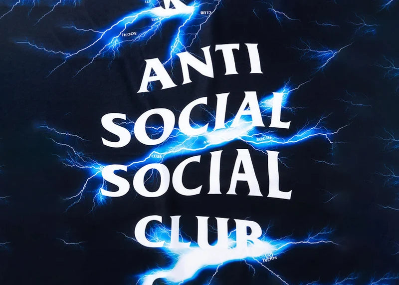 Anti Social Social Club Twister Blanket Multicolor