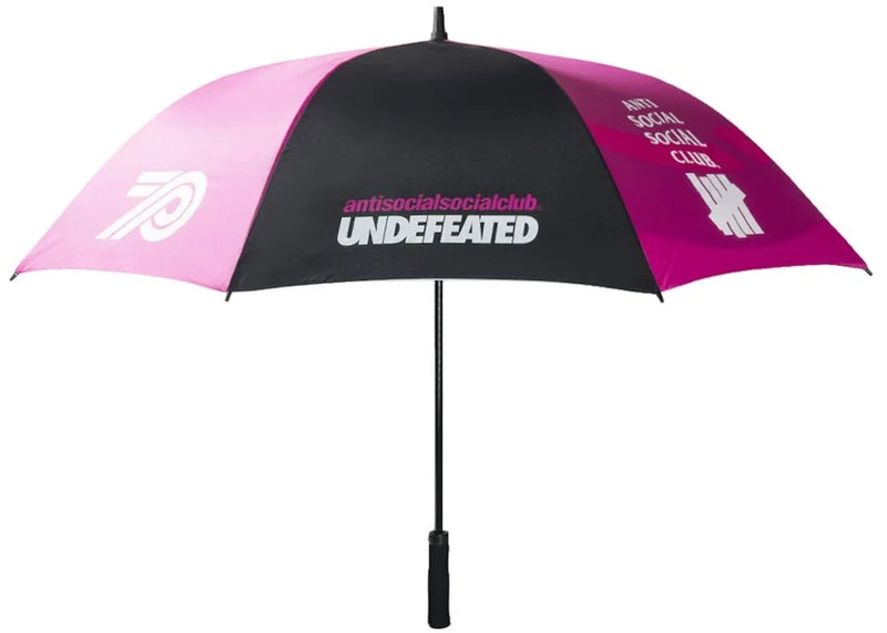 Anti Social Social Club UNDFTD X F1 Umbrella Pink/Black