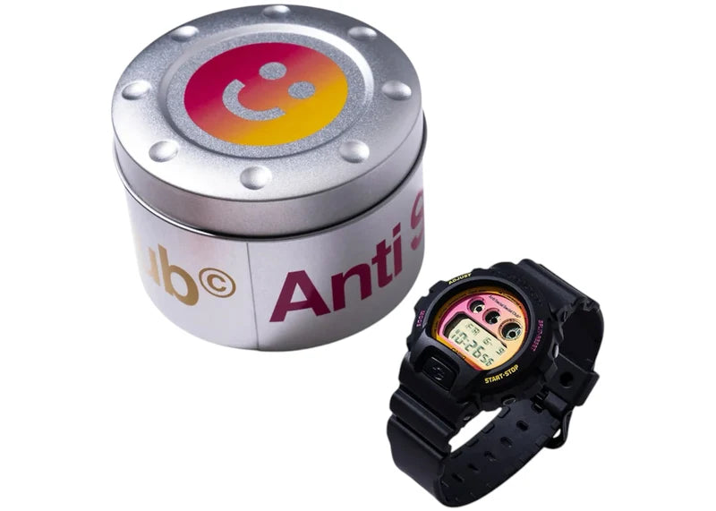 Anti Social Social Club x Casio G-Shock 6900 Watch Black