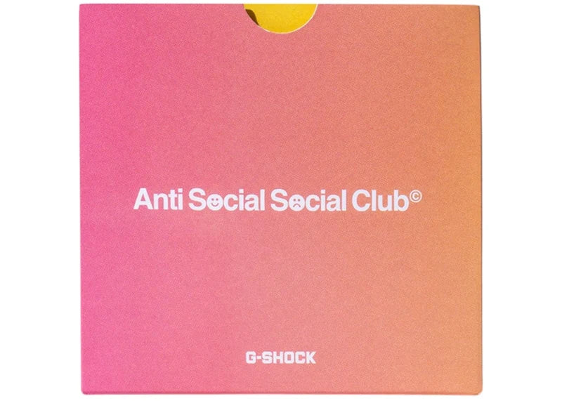 Anti Social Social Club x Casio G-Shock 6900 Watch Black
