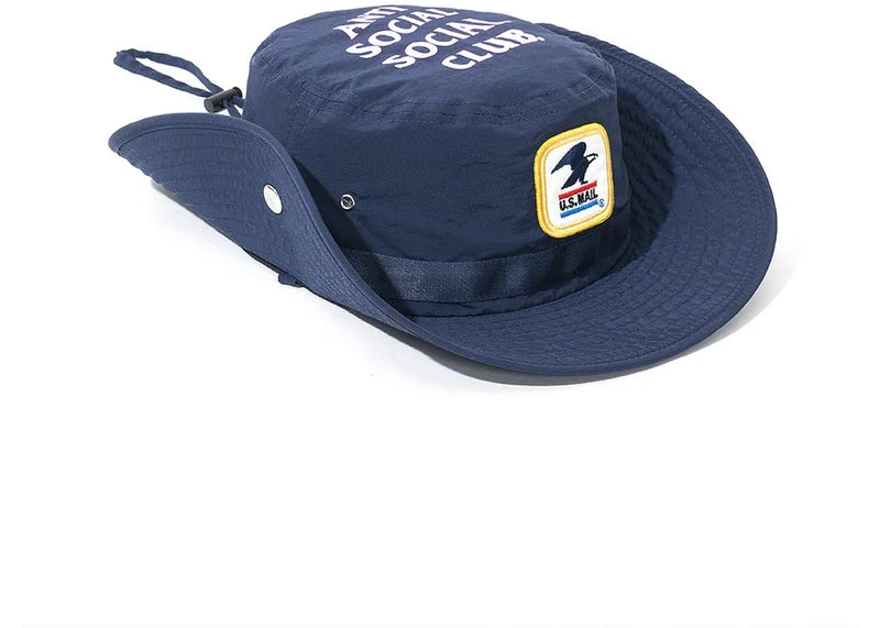 Anti Social Social Club x USPS Work Sun Hat Navy