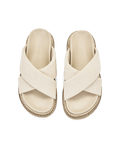 ARABEL - WHEAT LINEN-Sandals-Billini-Billini