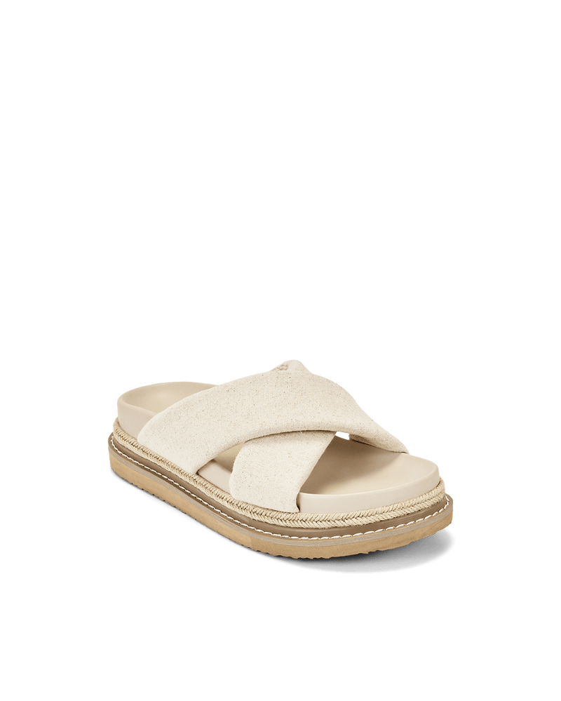 ARABEL - WHEAT LINEN-Sandals-Billini-Billini