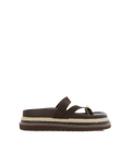AZIRA - DARK CACAO SUEDE-Sandals-Billini-Billini