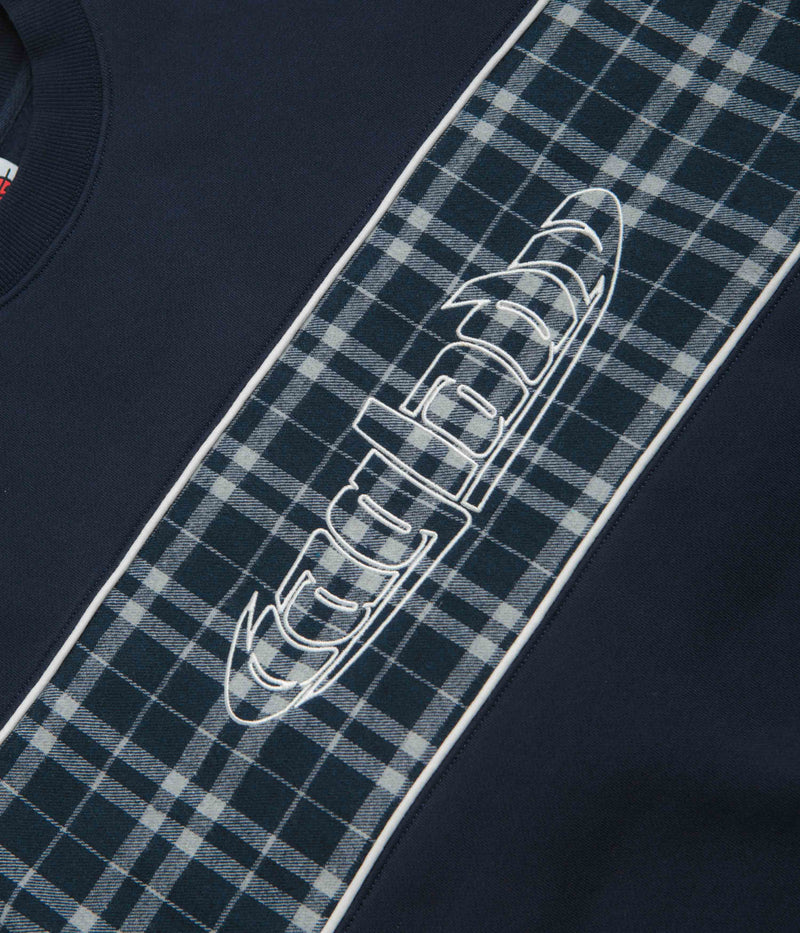 Baglady Warp Tech  Crewneck Sweatshirt in Dark Navy