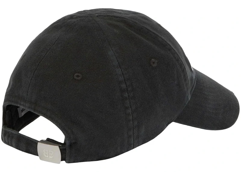 Balenciaga Cities London Cap Faded Black