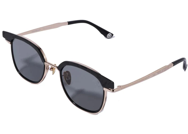BAPE #2 Sunglasses Gold