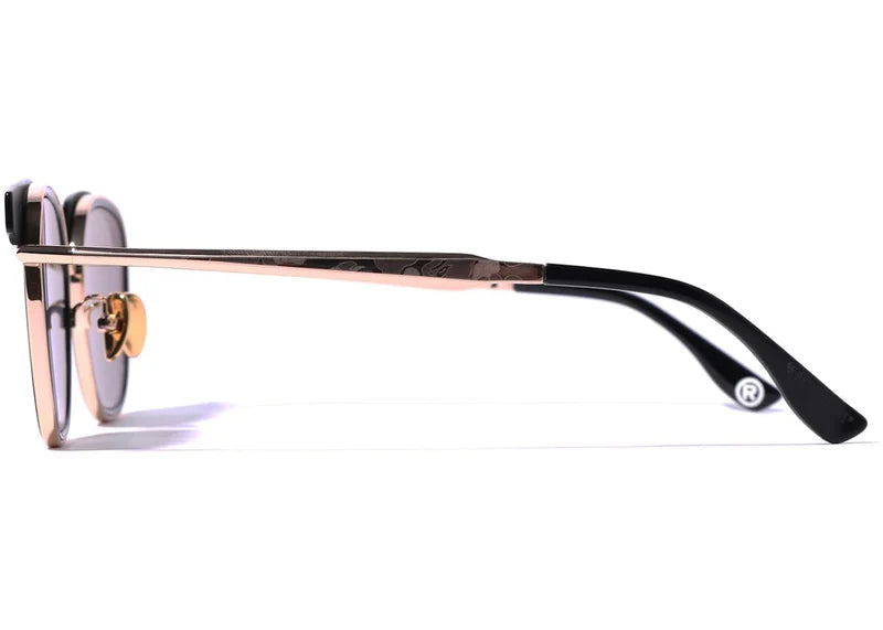 BAPE #2 Sunglasses Gold