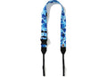BAPE A Bathing APE ABC Camo Camera Wide Strap Blue