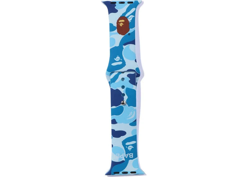 BAPE ABC Camo Apple Watch Band Blue
