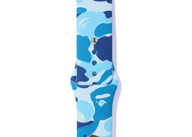 BAPE ABC Camo Apple Watch Band Blue